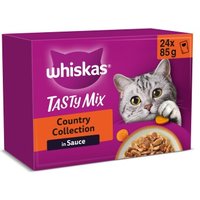 Whiskas Tasty Mix Multipack Country Collection in Sauce 24 x 85g