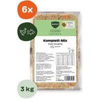 BARFER'S Komplett-Mix Huhn und Lachs 6x500 g