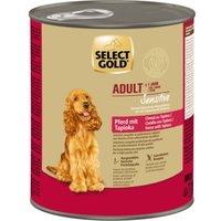 SELECT GOLD Sensitive Nassfutter Adult Pferd mit Tapioka 12x800 g