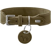 Dog Sport HUNTER Hundehalsband Aalborg extrabreit oliv M
