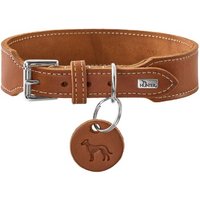 Dog Sport HUNTER Hundehalsband Aalborg extrabreit cognac M