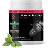 Peticare Ergänzungsfutter Immun & Vital Mix Pulver für Pferde 200g
