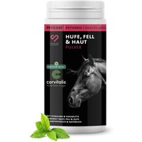 Peticare Ergänzungsfutter Hufe, Fell & Haut Pulver für Pferde 200g