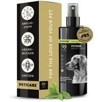 Peticare Anti-Kriebelmücken Gnitzen Spray für Hunde, Sommerekzem vorbeugen 100 ml