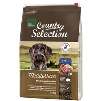 REAL NATURE Country Selection Trockenfutter Hund, Adult, Mediterran, Büffel und Rind 4 kg