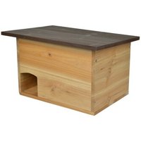 AniOne Igelhaus Holz