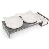 Canadian Cat Company Futterbar Cat Diner Metall