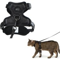 LucyBalu EXPLORER Katzengeschirr schwarz M
