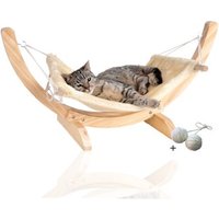 Rohrschneider ® Katzenhängematte Cat Relax, Katzenschlafplatz inkl. Gratis-Beigabe