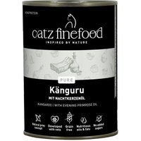 Catz finefood Nassfutter Katze Pure Adult Känguru 12x400 g