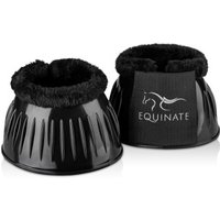 Equinate Hufglocken Avery aus PVC mit synthetischem Lammfell L
