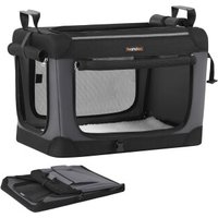 FEANDREA Hundebox faltbar, Hundetasche, Oxford-Gewebe S-XXL M
