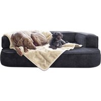 Tierlando LILLY flauschige Haustier- & Plüschdecke creme L