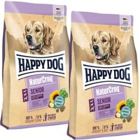 HAPPY DOG NaturCroq Trockenfutter Hund Senior 2x15 kg