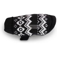 Wolters Strickpullover Norweger schwarz/ weiß 25 cm