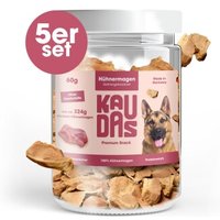 KAUDAS HühnermagenPur Natursnack 5x60 g