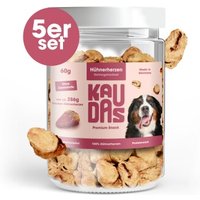 KAUDAS HühnerherzenPur Natursnack 5x60 g
