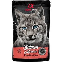 alpha spirit Cat Pouch Mousse 24x85g Lachs
