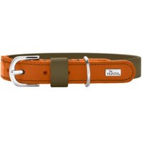 Dog Sport HUNTER Hundehalsband wolmar biothane x leder khaki M