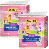 MultiFit Kleintierstreu Plus 2x3 kg