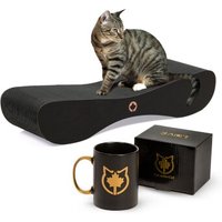 Canadian Cat Company Kratzbrett Kratzbrett Set Satellite 2.0 + Tasse schwarz