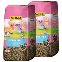 MultiFit Natur-Strohstreu Unterstreu 2x24 kg