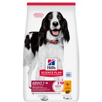 Hill's Science Plan Trockenfutter Hund, Medium Adult, mit Huhn 14 kg