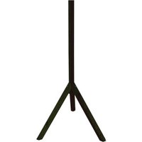 Erdtmann's Vogelhausständer, schwarz Fichtenholz, Höhe 98cm