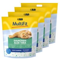 MultiFit Diamonds Aloe Vera Silikatstreu 4x16 l