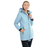 Knuffelwuff leichte Damen Übergangsjacke Brooklyn hellblau 36 - EU