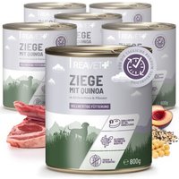 REAVET Hundenassfutter - Ziege mit Hirse an Kichererbsen & Pflaume 6x800 g