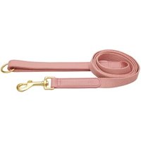 Barkalot Hundeleine Veganes Leder pink L