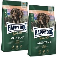 HAPPY DOG Sensible Trockenfutter Hund Adult, Montana 2x10 kg