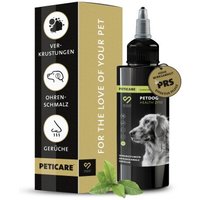 Peticare Ohren-Reiniger für Hunde, löst Schmutz & Verkrustungen, bei Gerüchen