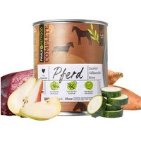 FAVLY Petfood Nassfutter Pferd mit Zucchini, Süßkartoffel & Birne 6x800 g