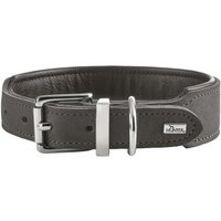Hunter Hundehalsband malta grau M