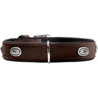 Hunter Hundehalsband softie stone braun S