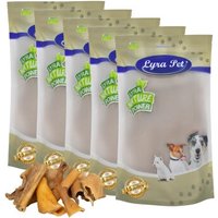 Lyra Pet Rinderkopfhaut Abschnitte 4 - 8 cm 5x1 kg