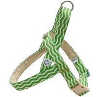 Barkalot Hundegeschirr Recyceltes Polyester beige /grün S