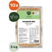 BARFER'S Komplett-Mix Huhn und Lachs 10x500 g