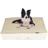 Rohrschneider ® weiches Hundebett mit waschbarem Bezug aus Cord XL