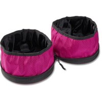Wolters Reisenapf Travel Duo Hundezubehör magentarot