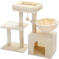 Pawz Road Kleiner Kratzbaum - 71,8 cm mit Hängematte