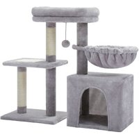 Pawz Road Kleiner Kratzbaum - 71,8 cm mit Hängematte