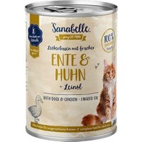 Sanabelle 6x400g Ente und Huhn