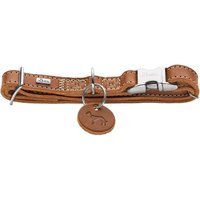 Dog Sport HUNTER Hundehalsung aalborg alu strong cognac XL