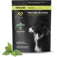 Peticare Probiotika & Präbiotika Pulver für Hunde, Darm-Sanierung, Darmflora 250 ml