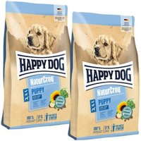 HAPPY DOG NaturCroq Trockenfutter Hund Puppy 2x15 kg