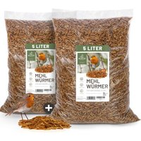 wildtier liebe Edel Mehlwürmer getrocknet 2 x 800g