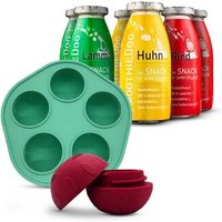 SmoothieDog Klassik 6x 250 ml + Schleckball 1 Stück